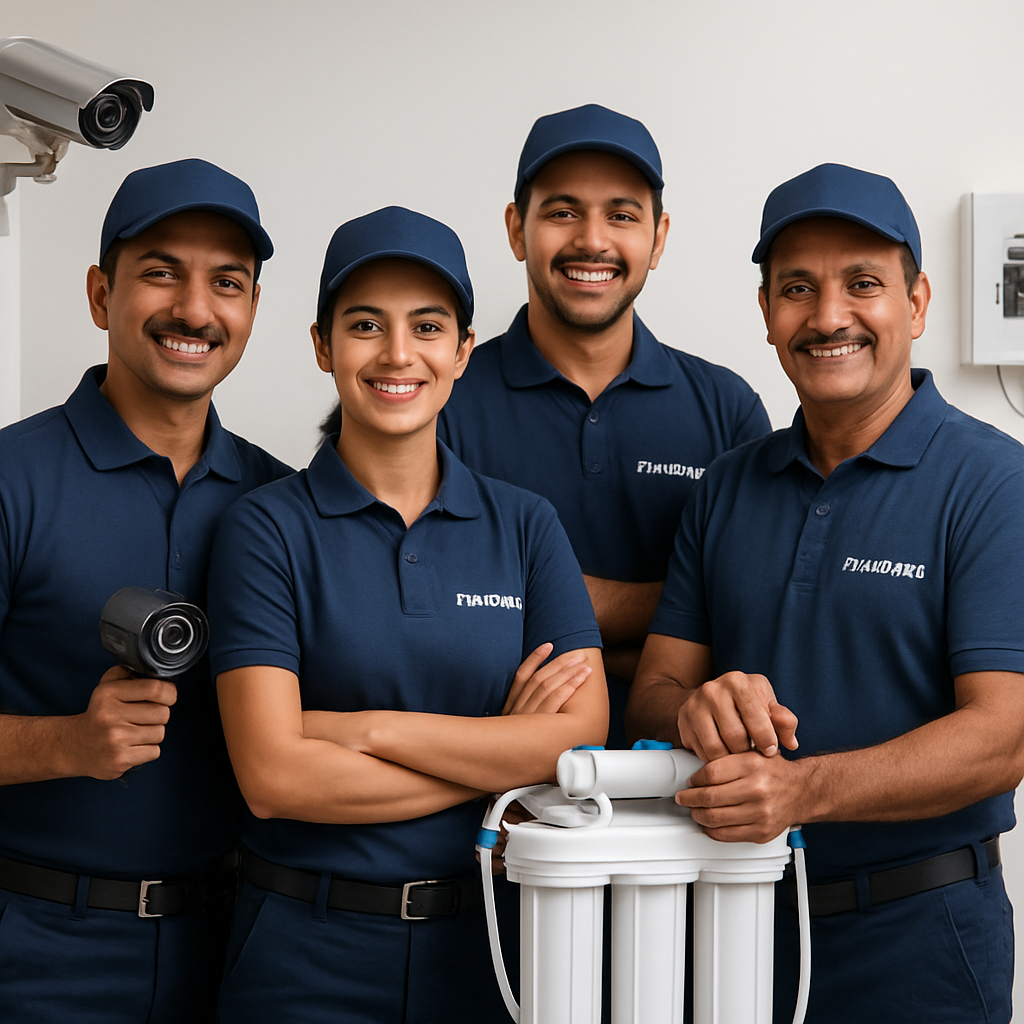 Apex Tech & Pure Solutions professional technician team